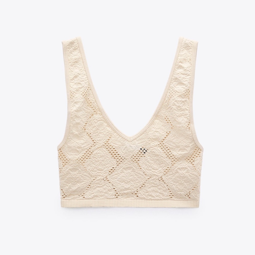 ZARA Seamless Crop Top